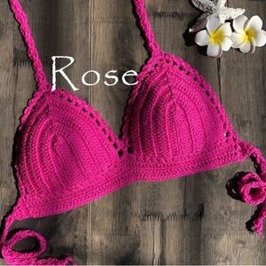 Crochet Bikini Bra Top